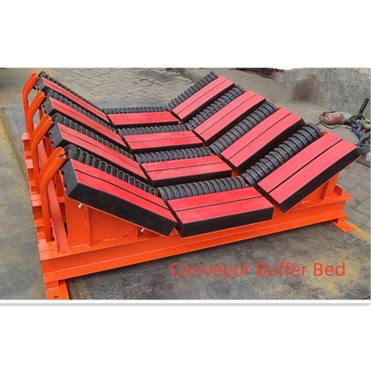 Conveyor impact bed and accessories