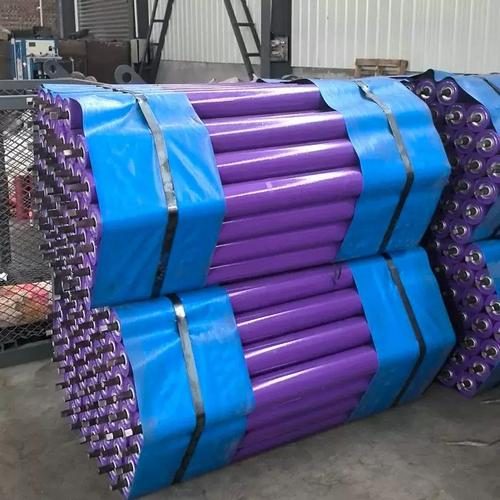 Return idler roller for conveyor belt